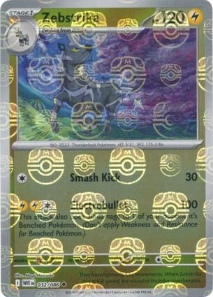 Pokémon TCG Zebstrika (xWHT 032)