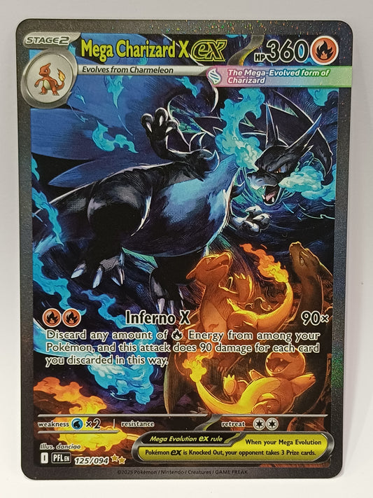 Pokémon TCG Mega Charizard X ex (PFL 125)