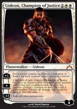 Magic The Gathering Gideon, Champion of Justice (GTC 13/249)