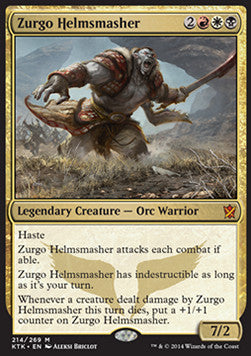 Magic The Gathering TCG Zurgo Helmsmasher (KTK 214)