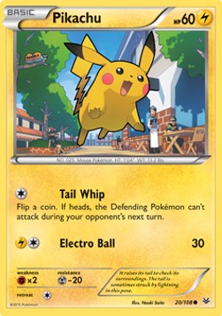 Pokemon TCG Pikachu (ROS 20)
