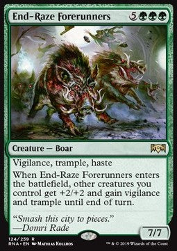 Magic The Gathering TCG End-Raze Forerunners (RNA 124)