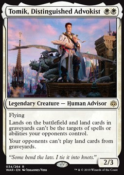Magic The Gathering Tomik, Distinguished Advokist (AR 034/264)