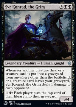 Magic The Gathering TCG Syr Konrad, the Grim (ELD 107)