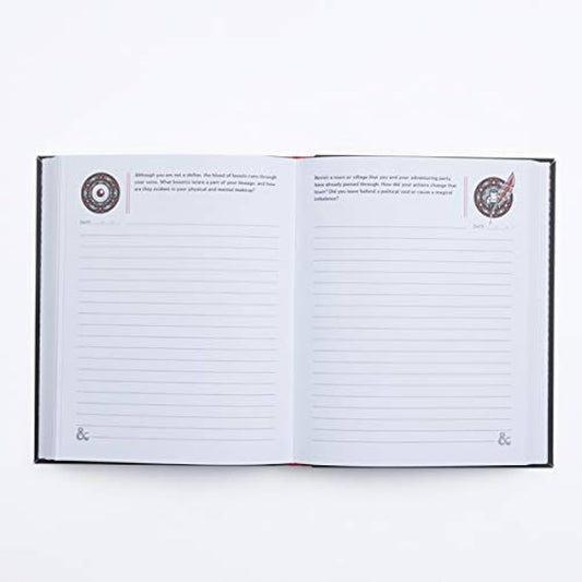Dungeons & Dragons: The Worldbuilder's Journal to Legendary Adventures