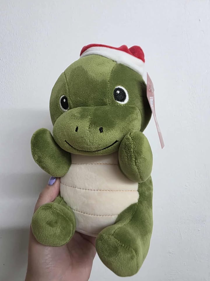 Christmas Dino Plush