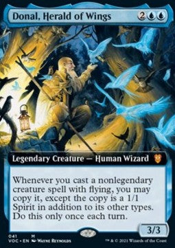 Magic The Gathering TCG Donal, Herald of Wings (VOC 041)