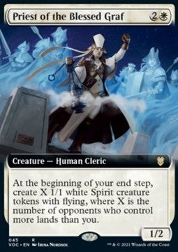 Magic The Gathering TCG Priest of the Blessed Graf (VOC 045)