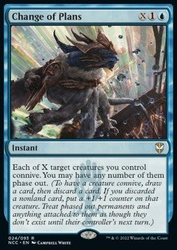 Magic The Gathering TCG Change of Plans ( NCC 024)