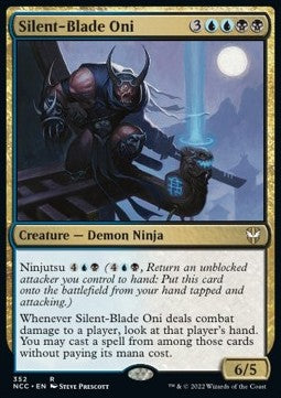 Magic The Gathering TCG Silent-Blade Oni (NCC 352)