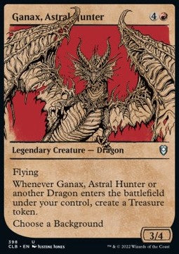 Magic The Gathering TCG Ganax, Astral Hunter (CLB 398)