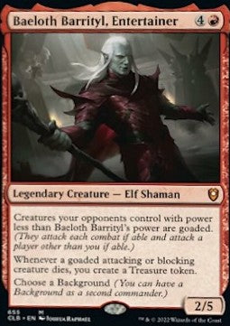 Magic The Gathering, Baeloth Barrityl, Entertainer (CLB 655)