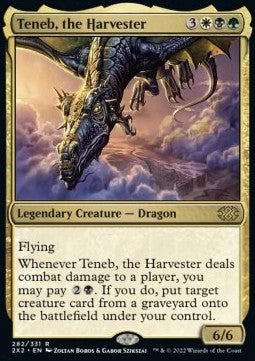 Magic The Gathering TCG Teneb, the Harvester (2X2 82)