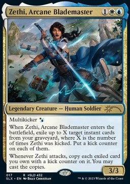 Magic The Gathering TCG Zethi, Arcane Blademaster (SLX 017)