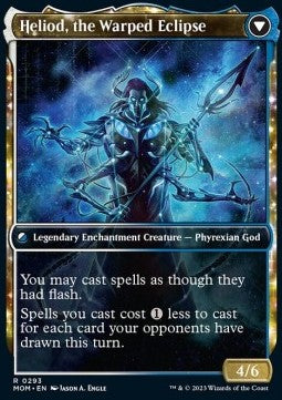 Magic The Gathering TCG Heliod, the Radiant Dawn // Heliod, the Warped Eclipse (MOM 0293)