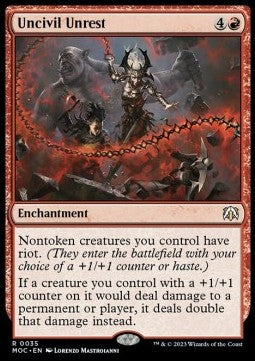 Magic The Gathering Uncivil Unrest (MOC 0035)