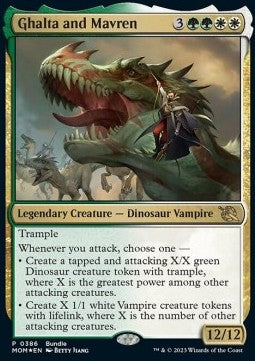 Magic The Gathering TCG Ghalta and Mavren (MOM 0386)