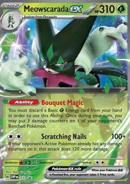 Pokemon TCG Meowscarada ex (SVP 033)