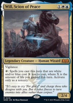 Magic The Gathering TCG Will, Scion of Peace (WOE 0218)
