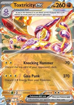 Pokemon TCG Toxtricity ex (PAR 100)