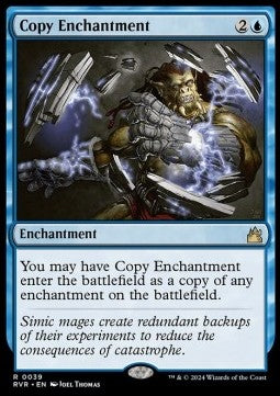 Magic The Gathering TCG Copy Enchantment (RVR 0039)