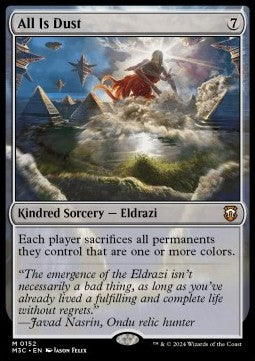 Magic The Gathering All Is Dust (M3C 0152)