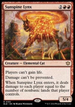 Magic The Gathering TCG Sunspine Lynx (BLB 0155)