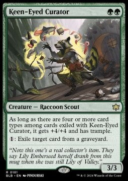 Magic The Gathering TCG Keen-Eyed Curator (BLB 0181)