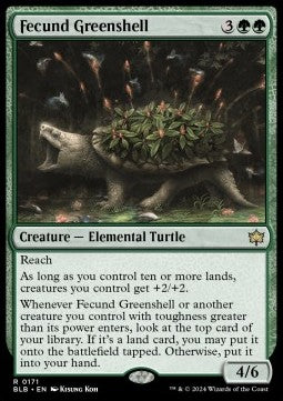 Magic The Gathering TCG Fecund Greenshell (BLB 0171)