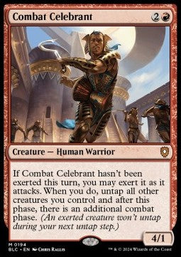 Magic The Gathering TCG Combat Celebrant (BLC 0194)