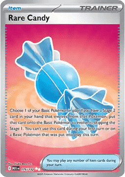 Pokemon TCG Rare Candy (MEG 175)
