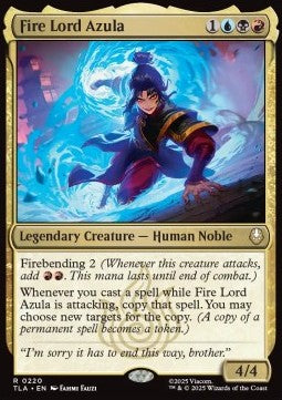 Magic The Gathering TCG Fire Lord Azula (TLA 0220)