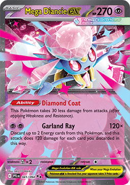 Pokemon TCG Mega Diancie ex (PFL 041)