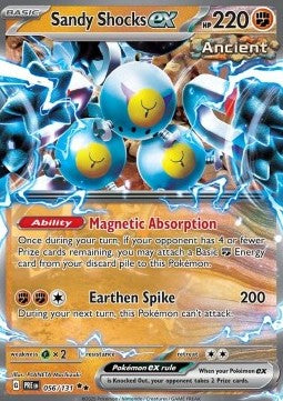Pokemon TCG Sandy Shocks ex (PRE 056)