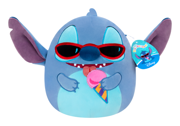 Squishmallows 10in Disney Stitch w/ Snow Cone