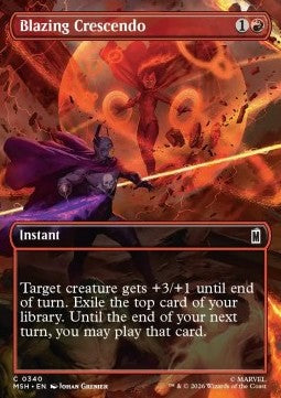 Magic The Gathering Blazing Crescendo (MSH 0340)