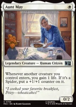 Magic The Gathering Aunt May ( MSC 0768)