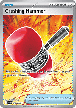 Pokemon TCG Crushing Hammer (PBL 105)