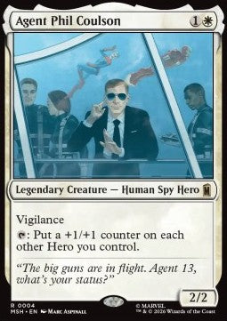 Magic the Gathering Agent Phil Coulson (MSH 0004)
