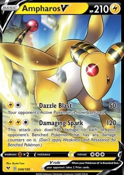 Pokemon TCG Ampharos V (VIV 49)