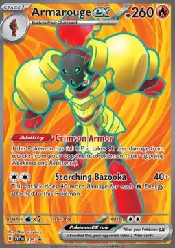 Pokemon TCG Armarouge ex (SVP 125)