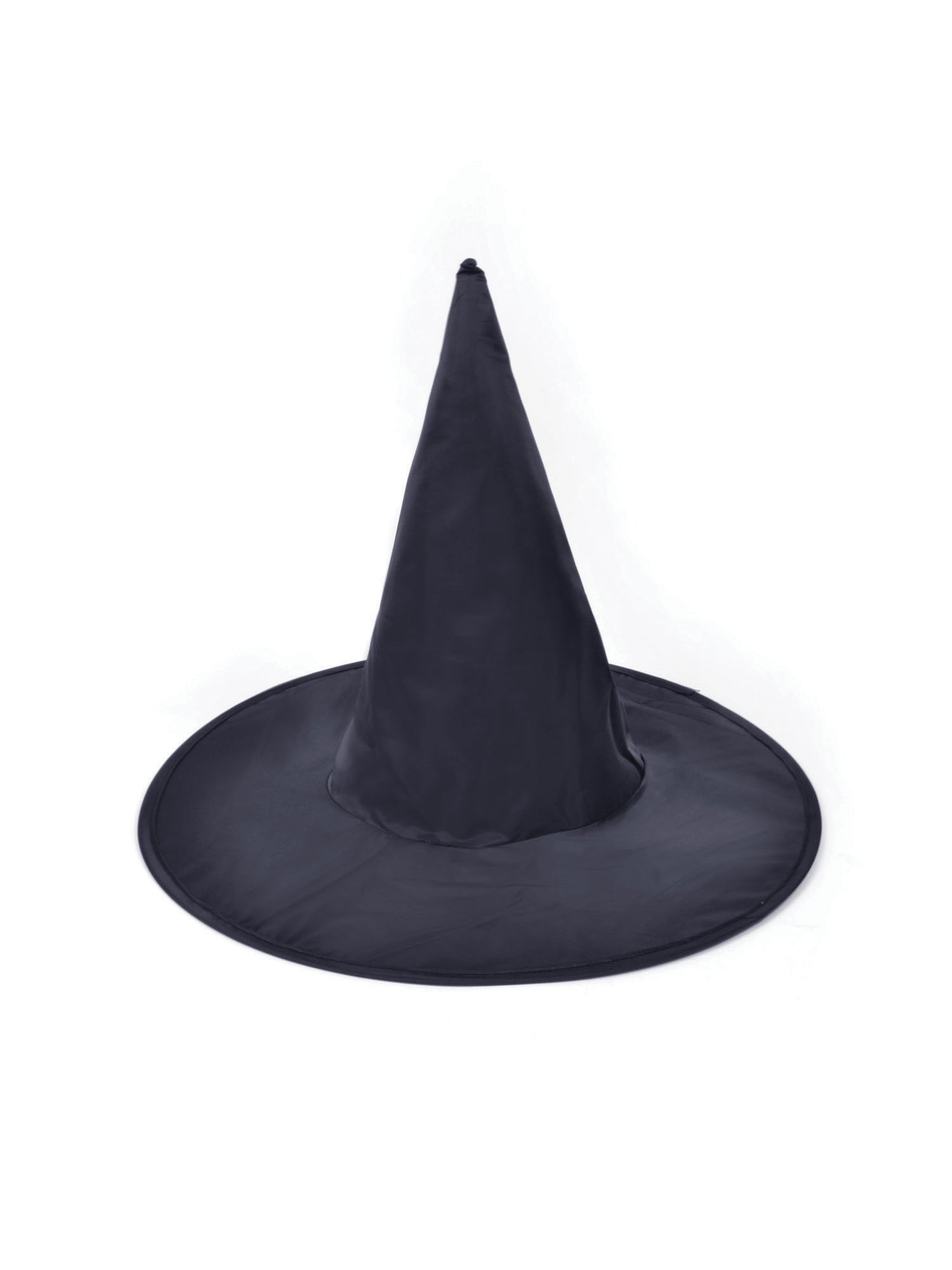 Witch Hat. Black Nylon Plain
