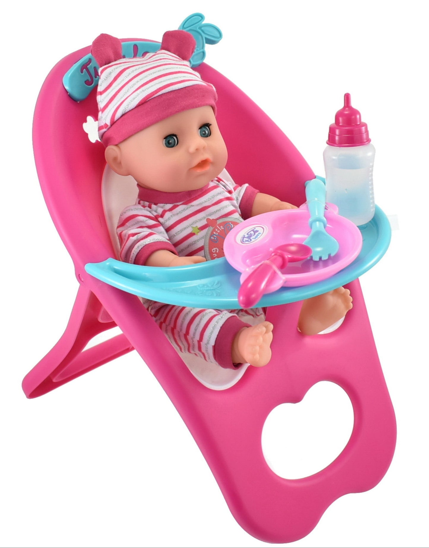 Baby Doll High Chair Playset