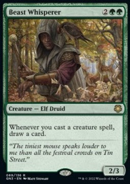 Magic the Gathering Beast Whisperer (GN3 089/136)