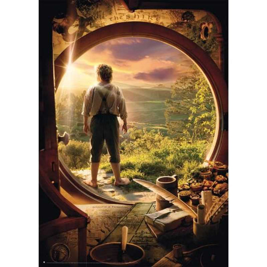 The Hobbit: Leaving Bag End (1000pc) Puzzle