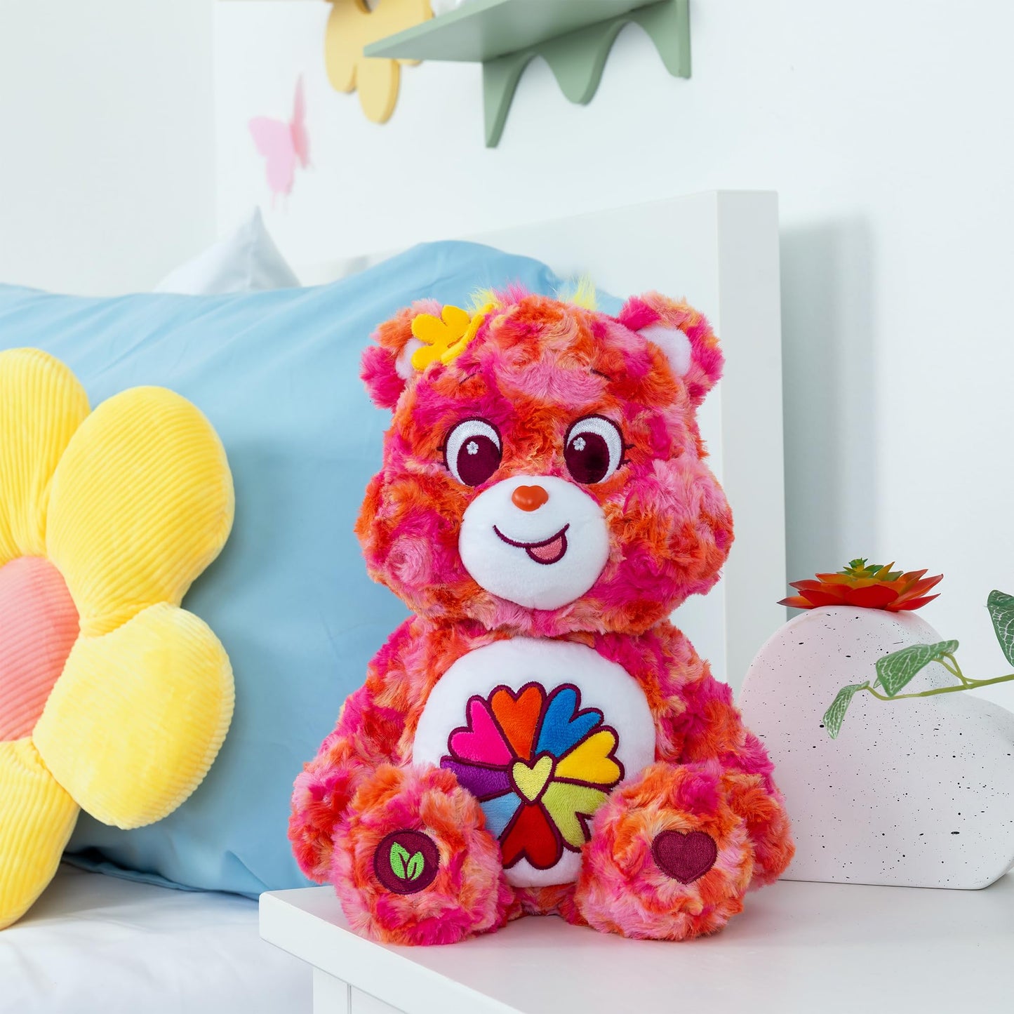 Care Bears 35cm Flower Power Bear (Eco Friendly)