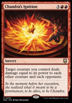 Magic the Gathering Chandra's Ignition (M3C 0209)