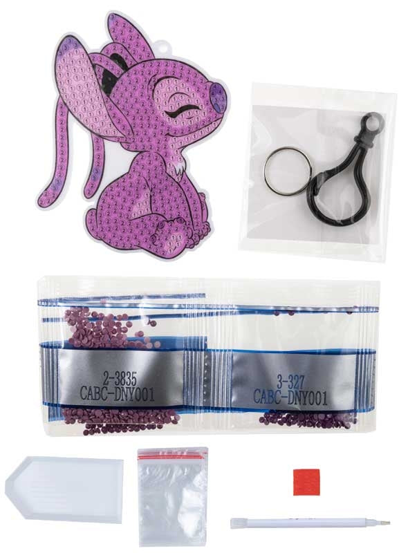 Crystal Art Buddies - Bag Charm - Angel