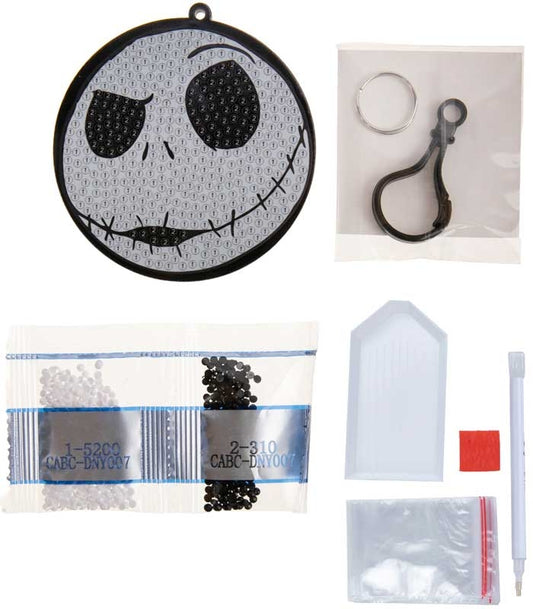 Crystal Art Buddies - Bag Charm - Jack Skellington