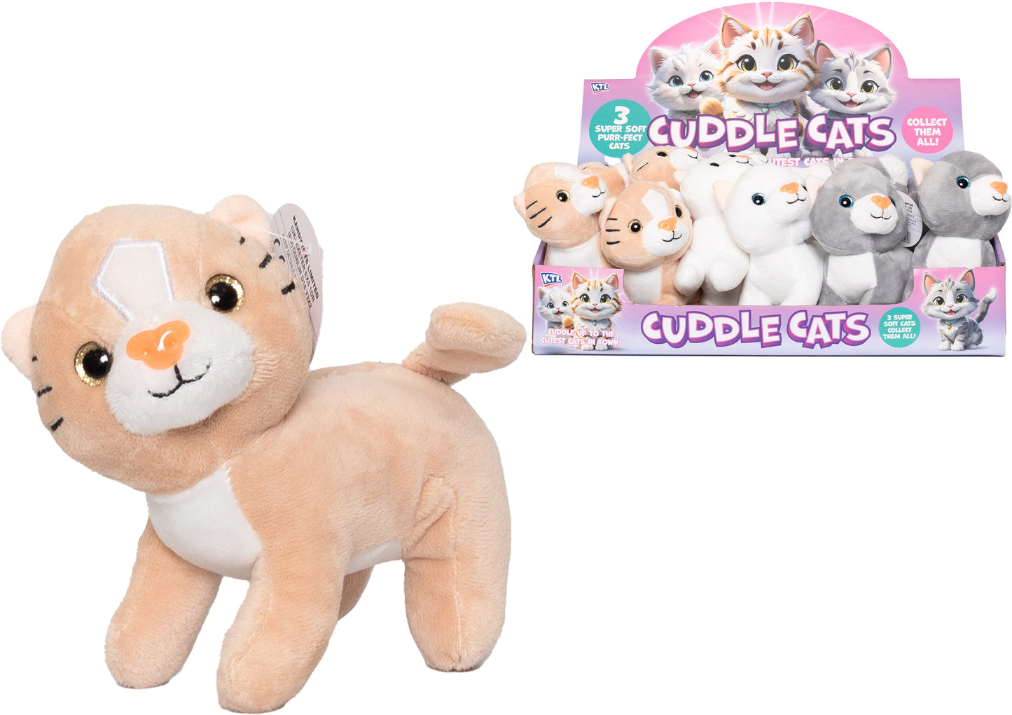 Cuddle Cats 14cm Plush
